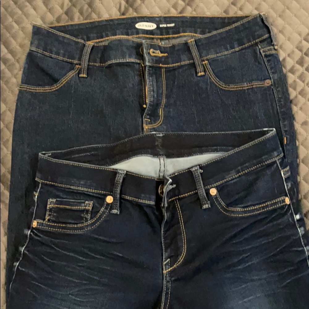 Dark denim petite jeans